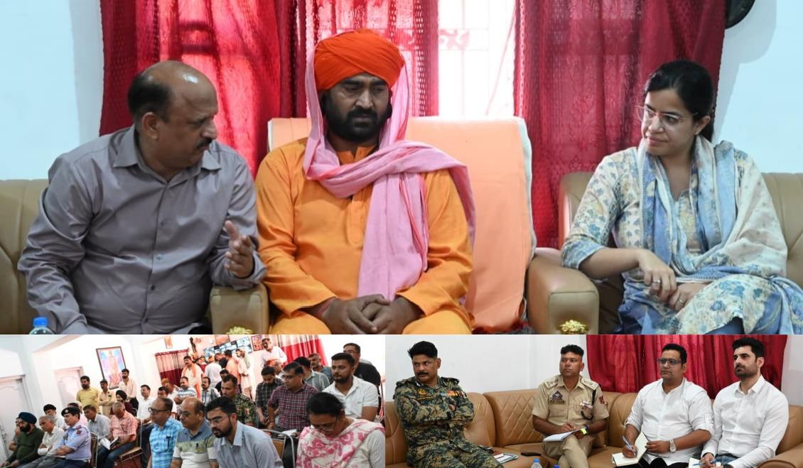 ' Samba Admin gears up for Baba Chamliyal Mela, Baba Sidh Goria Ji Mela -2026'